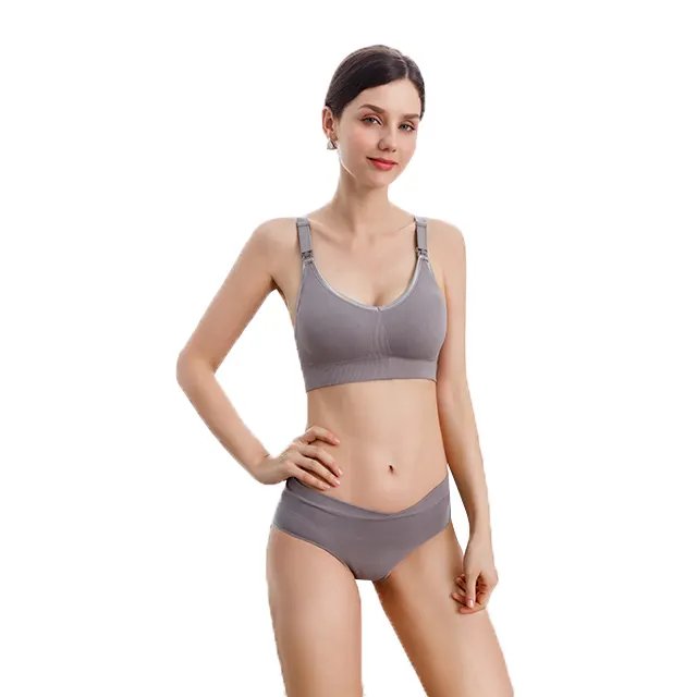 YOUHA Maternity Nursing Bras Breast Pumping Bra Form Adjustable Side Closure Breastfeeding Cross Nursing Bras Pregnancy Women