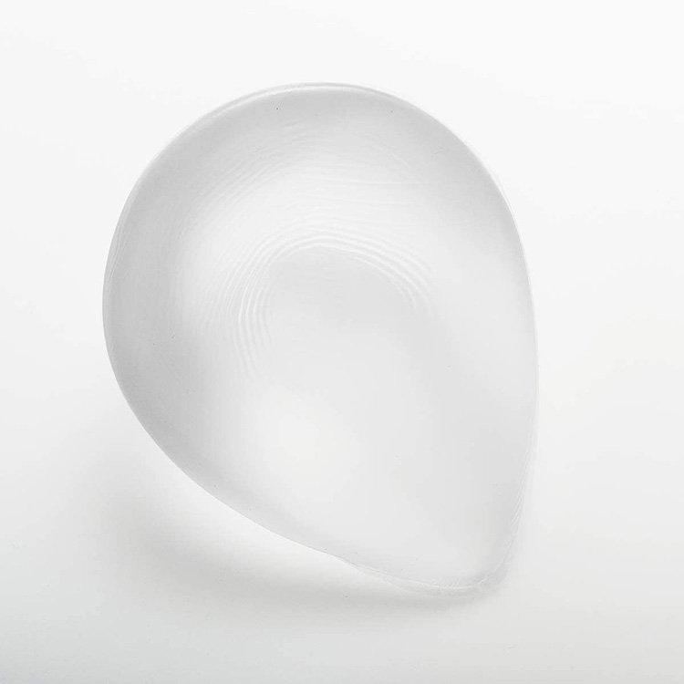 Transparent Pure silicone breast prosthesis one piece silicone breast forms