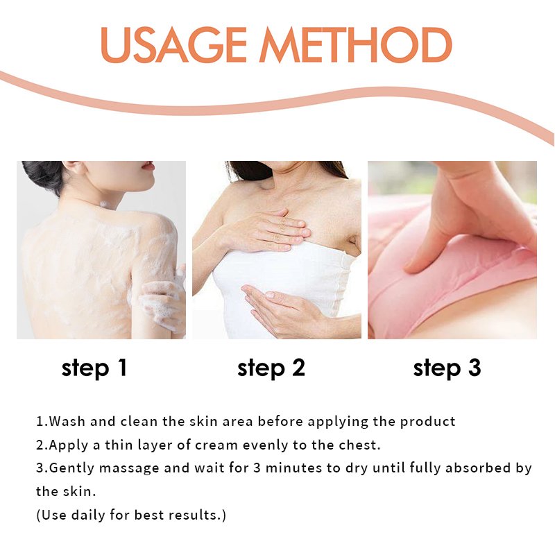 OEM Breast Enlargement Cream Chest Enhancement Promote Female Hormone Breast Lift Firming Massage Up Size Bust Care Breast Cream