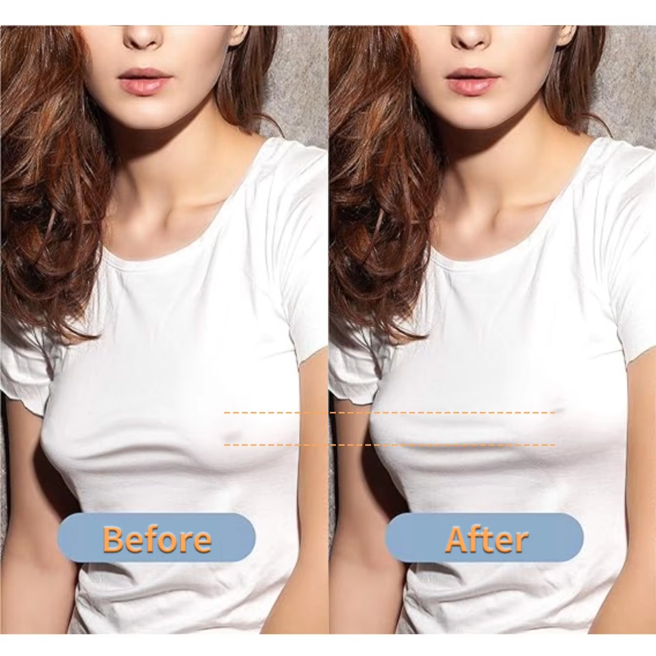 Reusable Self-Adhesive Silicone Breast Cover Prosthetic Simulation Nipples Cover for Breast Forms Crossdressers Cosplay