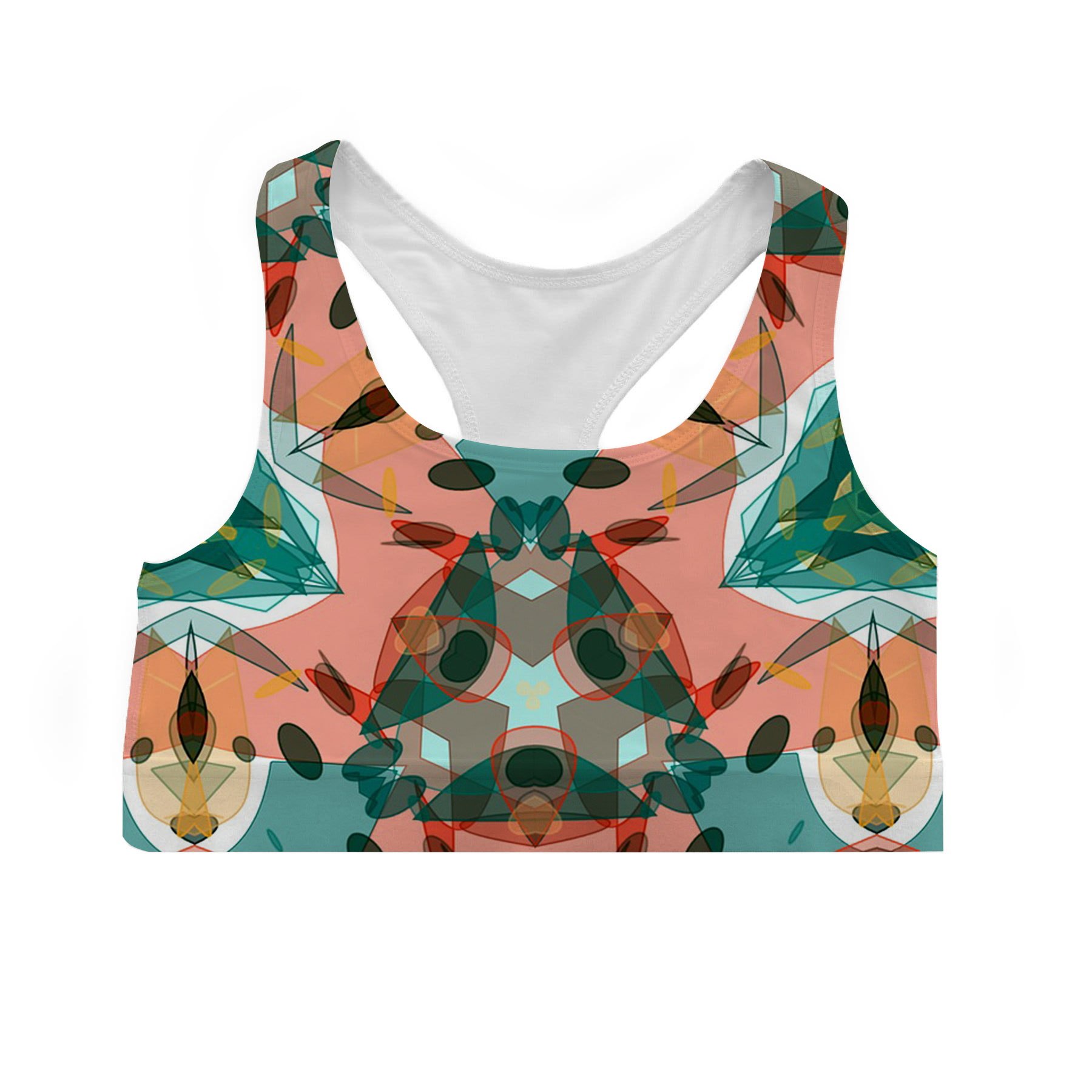 Seamless ladies blank sublimation sport bra top fitness for large breast women