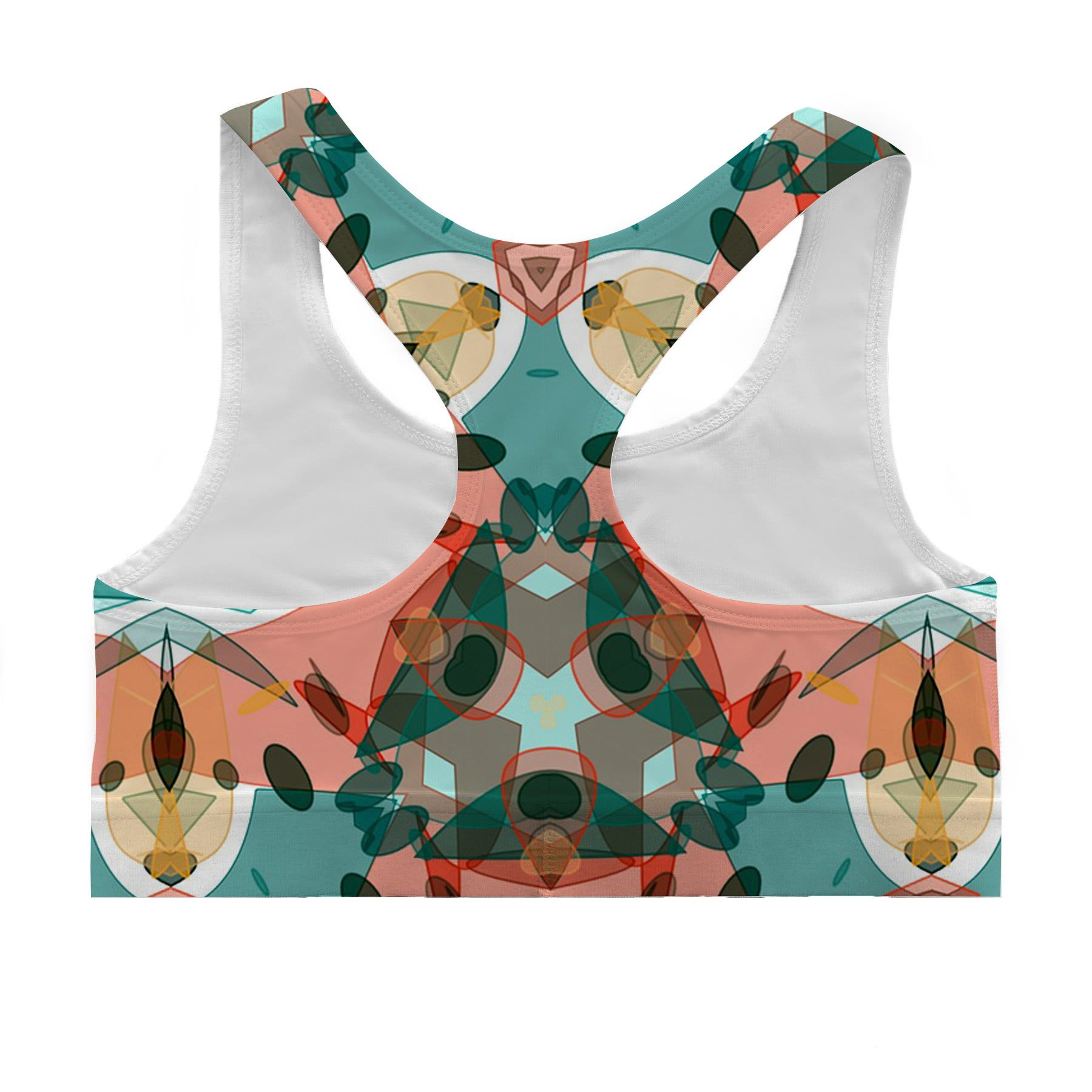 Seamless ladies blank sublimation sport bra top fitness for large breast women