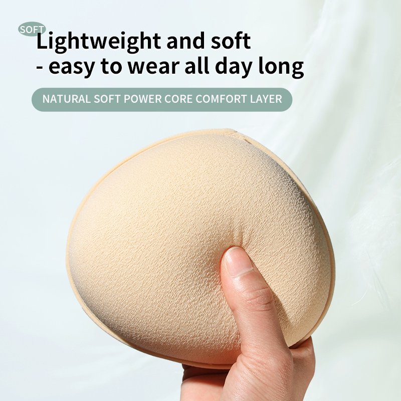 Xinxinmei New Design Lightweight Prosthesis Silicone Breast Form Triangular Shape Breast Silicone For Prosthesis Bra Pad