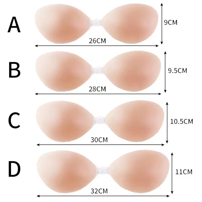 women's underwear/Custom silicone lingerie bra large top support strapless invisible bra/breast enlargement