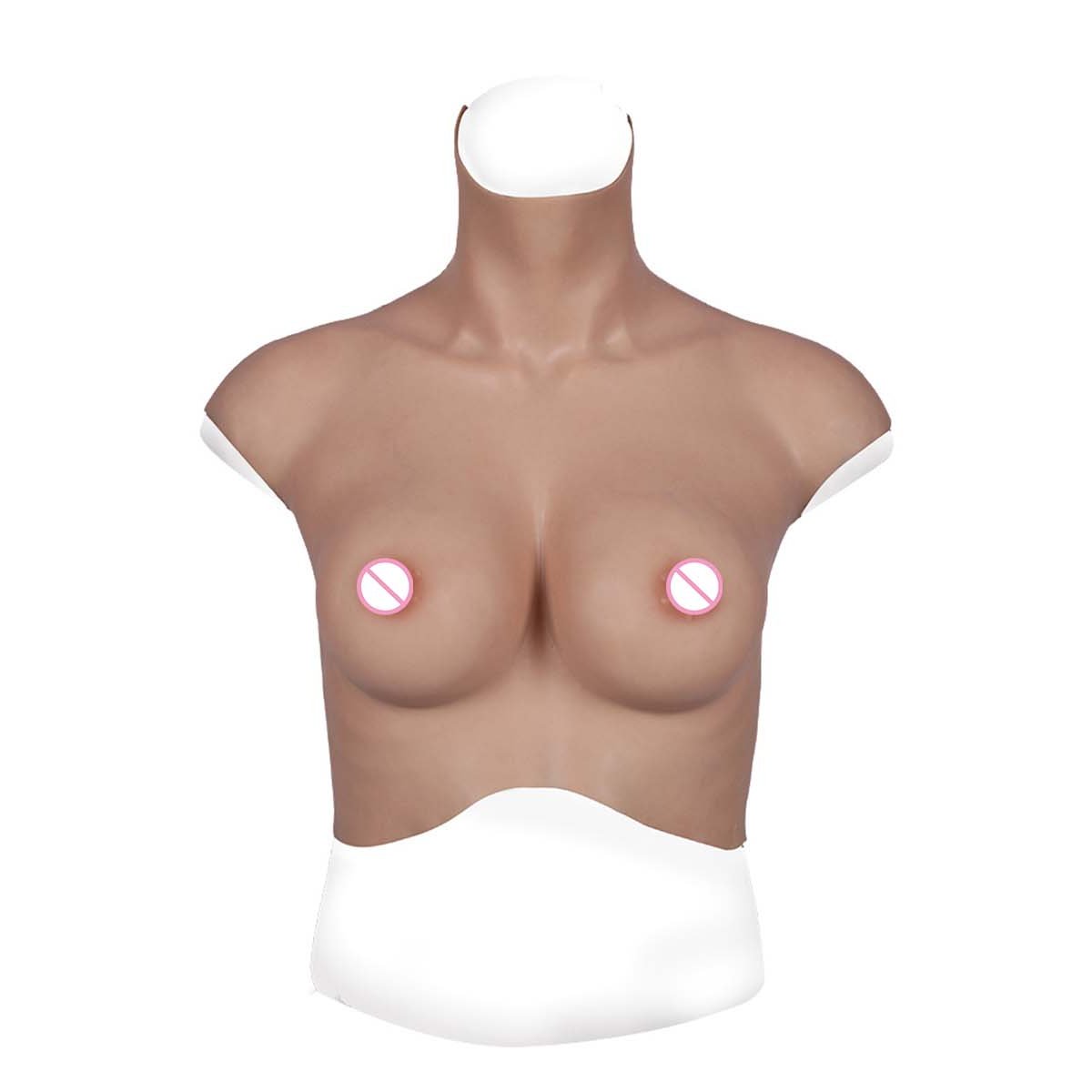 For Cosplay Party Crossdressing XL Realistic Wearable Silicone Breast Forms Boobs