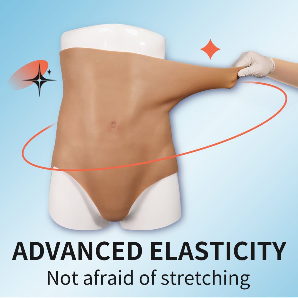 XL Size High Waist Realistic Silicone Buttocks HipsTummy Shapewear Panty Enhancer Lift Up Buttocks Shaping Body Silica gel Pants
