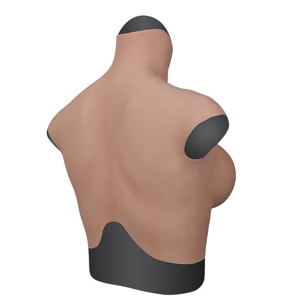 URCHIOCE Artificial Realistic Silicone Boobs Tits Fake Breast Reusable Chest Crossdresser Ladyboy Transvestite Halloween Party