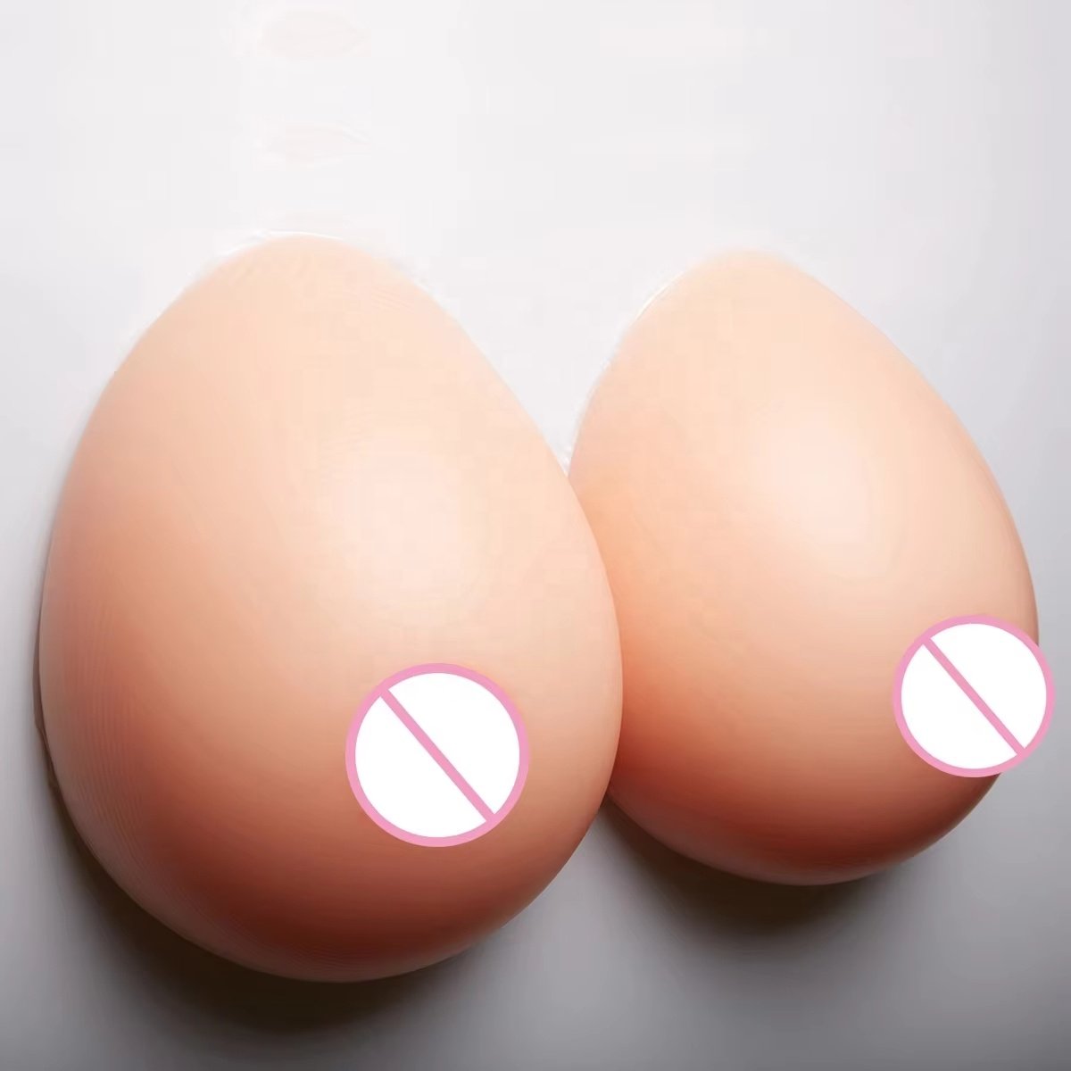 Silicone Artificial False Breast Forms Sissy Realistic Fake-Boobs Transgender Crossdresser Shemale Huge Chest Drag-Queen Cosplay
