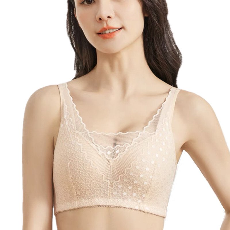 Post Surgery Bra for Mastectomy Women Silicone Breast Prosthesis with Pockets Cotton for Breast Forms