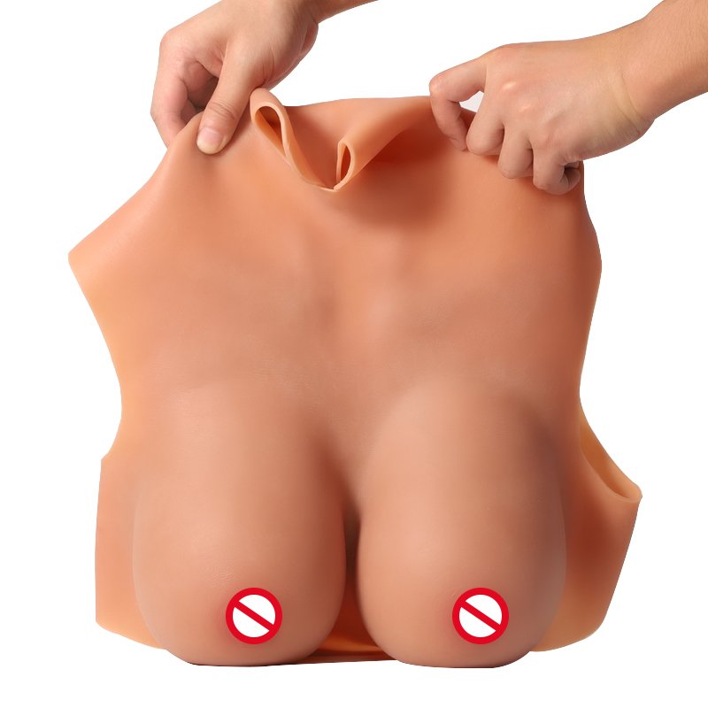 Sexy Artificial Large Breasts Silicon Chest Fake Huge Drag Queen Big Tits Silicon Boobs False Breast Form For Crossdesser