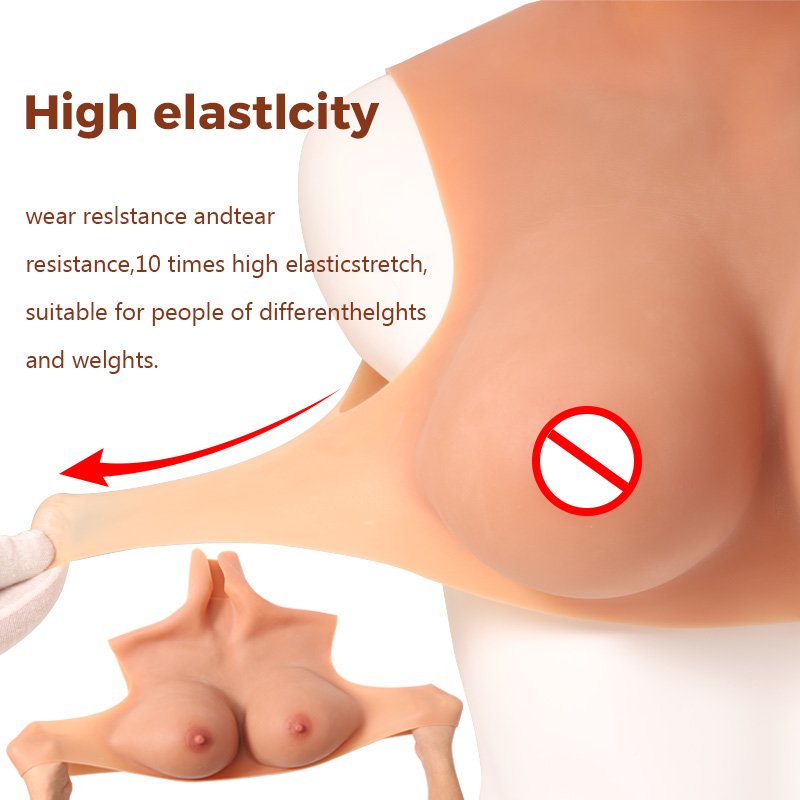 Sexy Artificial Large Breasts Silicon Chest Fake Huge Drag Queen Big Tits Silicon Boobs False Breast Form For Crossdesser