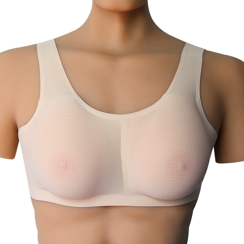 Mei Xiao Ti Silicone Breast Forms Scrossdressers Mastectomy Patients Cosplayers Transgender Huge Boobs Teardrop Breast