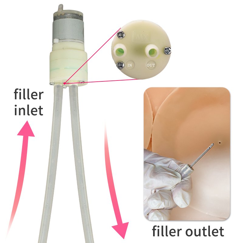Inflatable Giant Fake Tits Aritificial Silicone Breast False Boobs Shapewear For Halloween Display Drag Queen Transgender