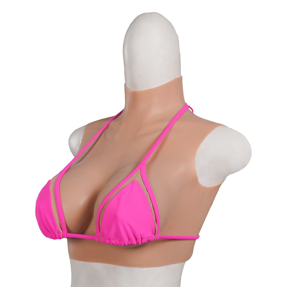 B03 US Warehouse Realistic Silicone Boobs D Cup Breast Form for Men Crossdresser's Practical Silicone Crossdresser