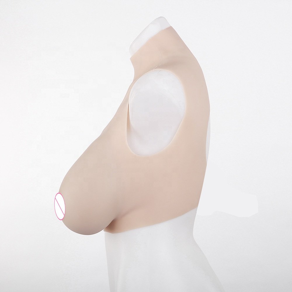 L size E cup crossdresser silicone breast for female and male crossdresser cosplay, Big boobs breast forms crossdresser toy