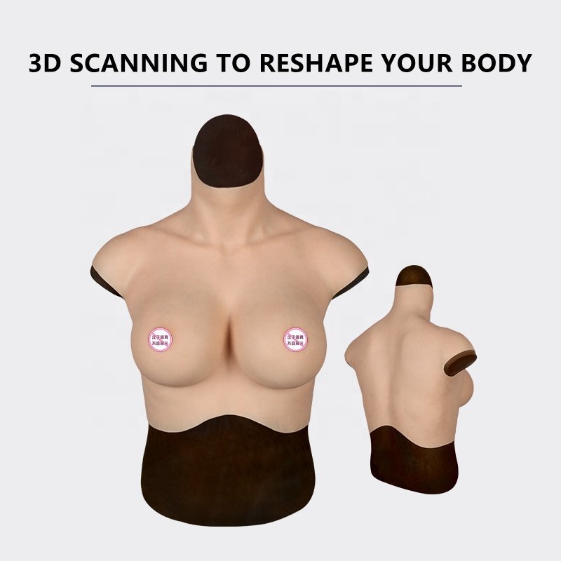 Fast shipping Hot sale Latest upgrade Silicone breast forms with high quality H cup size for cosplay drama