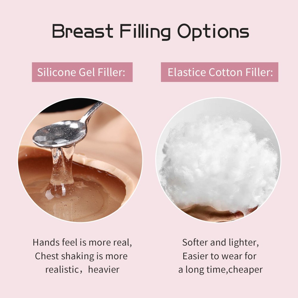 Cosplay Realistic Breast Forms Silicone Boobs F Cup Upgrade Silicone No-oil/fading Breast Plate For Girl Transvestite Crossdress
