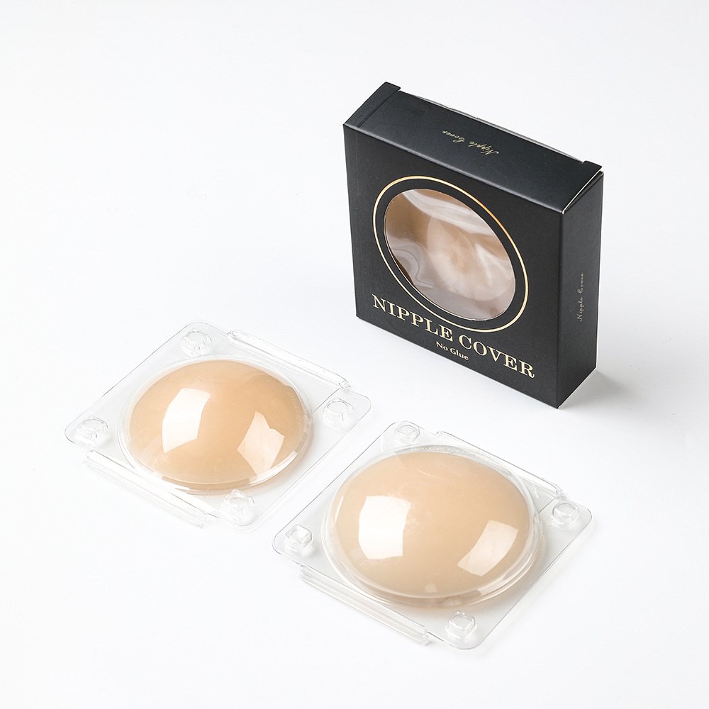 Skin-Friendly Waterproof Silicone Breast Covers Comfortable Fit Waterproof Reusable For Lasting Use Breast Pasties