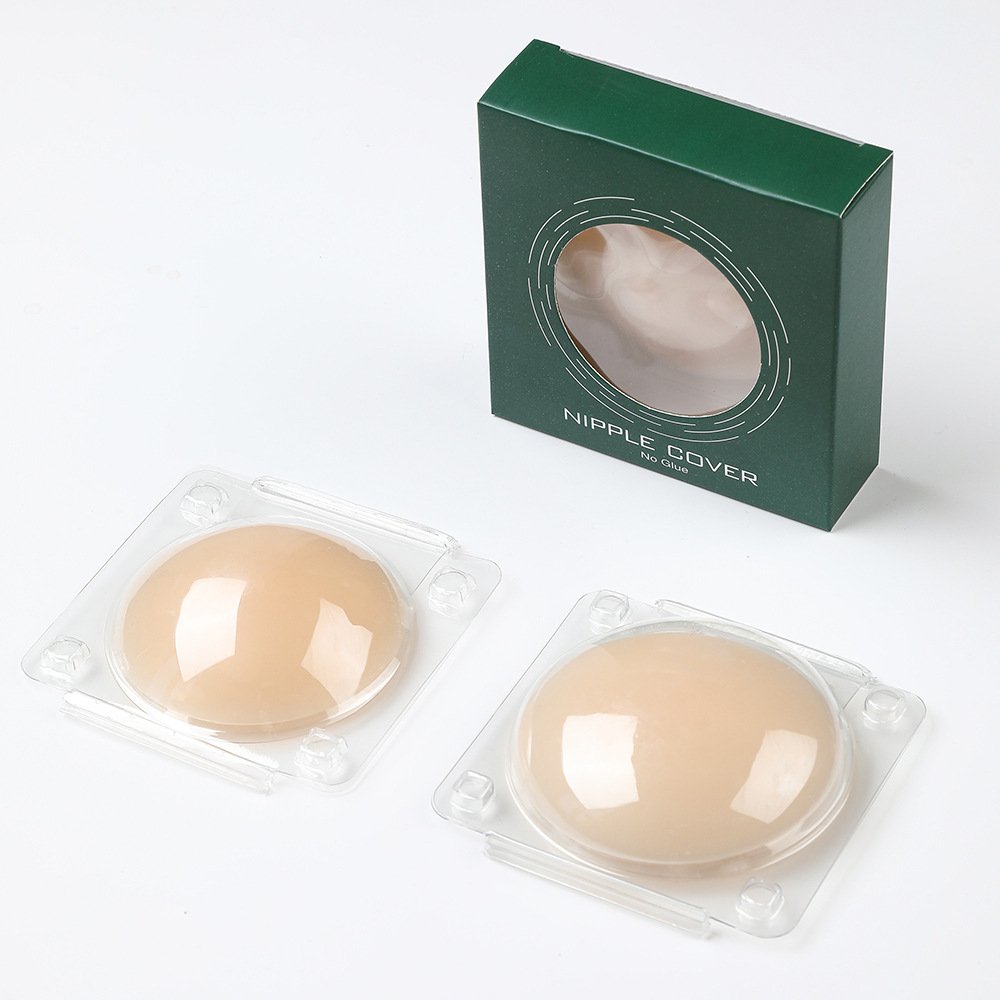 Skin-Friendly Waterproof Silicone Breast Covers Comfortable Fit Waterproof Reusable For Lasting Use Breast Pasties