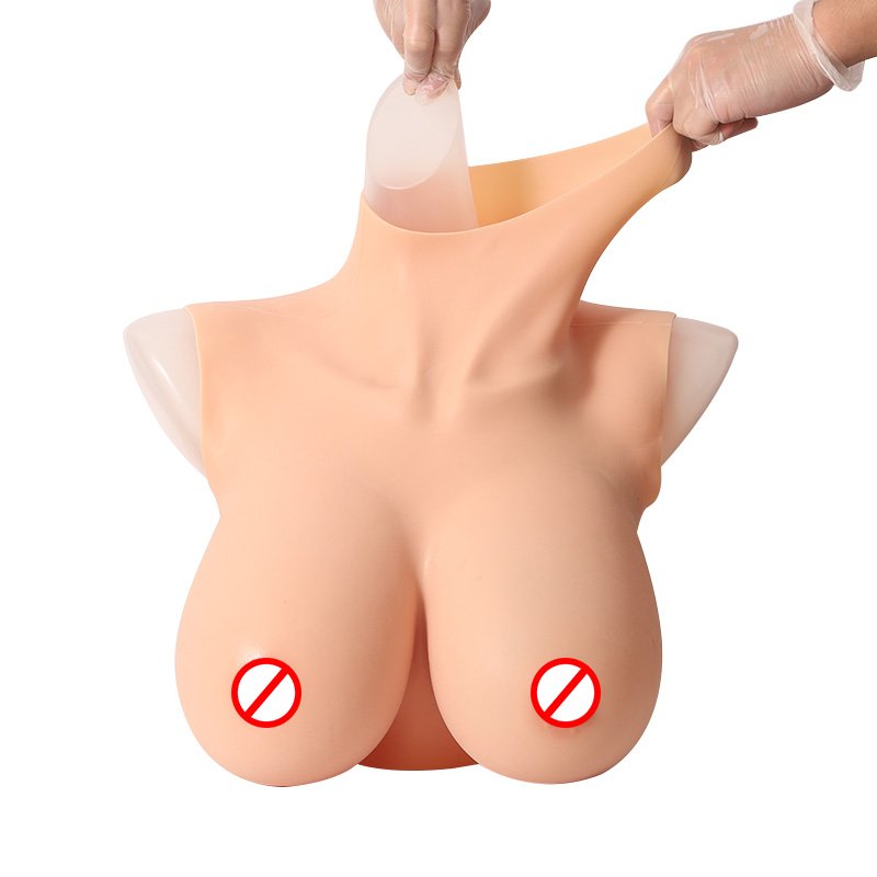 Silicone Breast Forms for fake chest Breastplate Crossdresser Silicone Fake boobs Cosplay Drag Queen silicon boobs