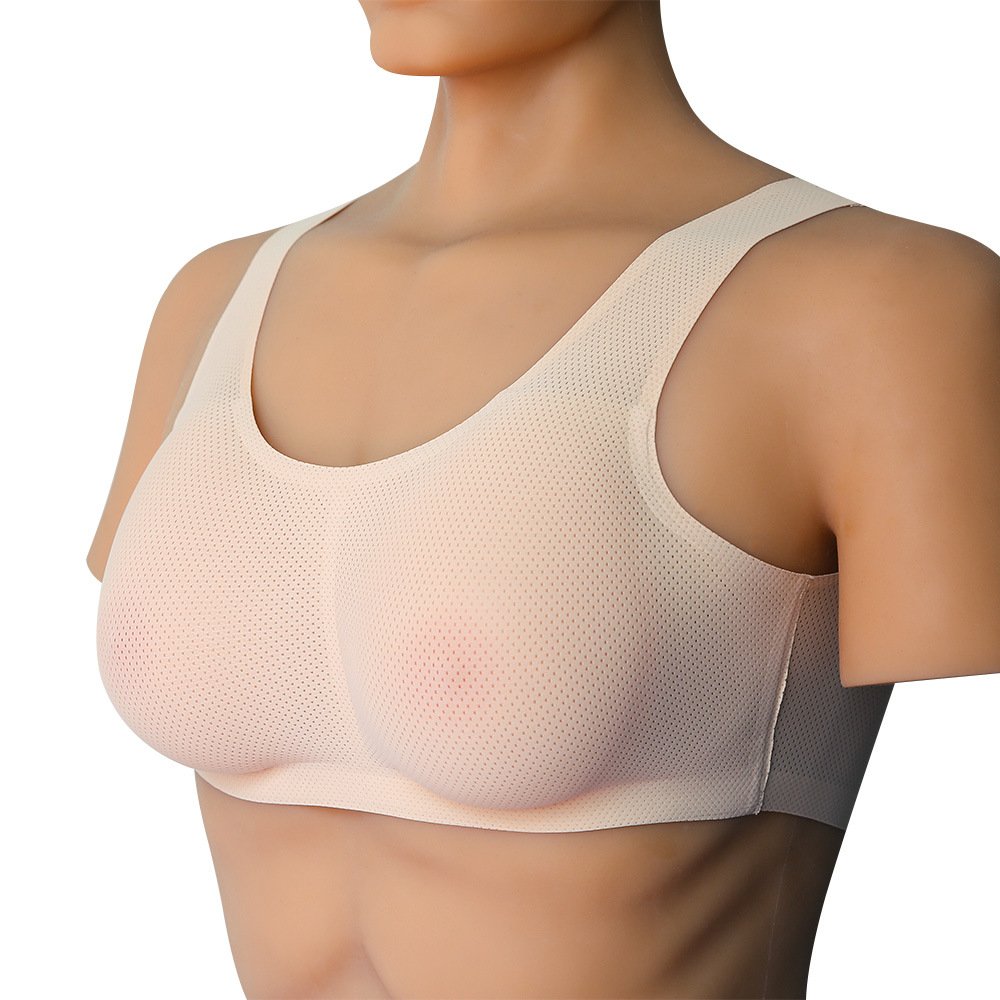 Women operation silicone breast form bra pads false silicone bra FB02