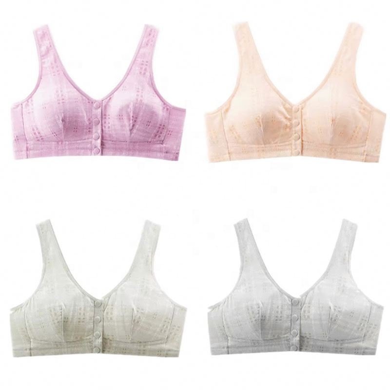 Hot Sale Bra Sexy Mastectomy Bras With Pockets for Breast Cancer Silicone Breast Form Bra Wholesale