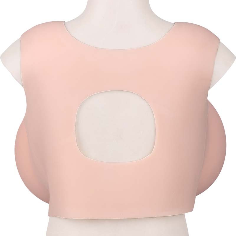 Silicone Breast Forms Breastplates FakeBreasts for Crossdressers Big Cup Silicone Filled Breast Plate for Drag Queen
