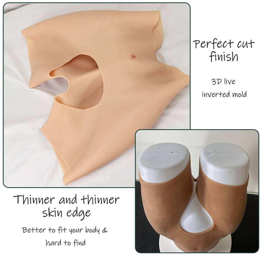 Silicone Breast Prosthesis Artificial E Cup Boobs Plump Buttock and Hip Enhancer Padded Shorts For Crossdressing Man to Woman