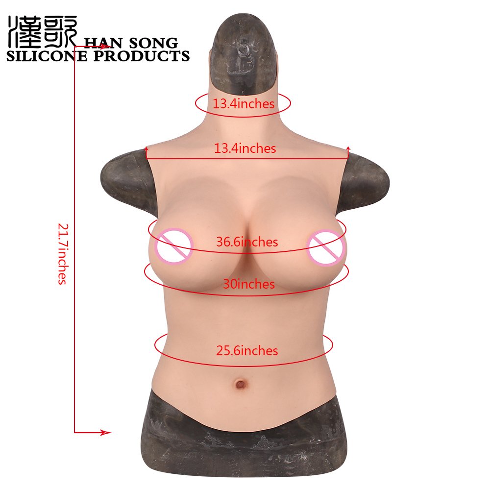 New E Cup Artificial Realistic Breast for Woman Mammectomy Boobs Tits Cross Breast Forms