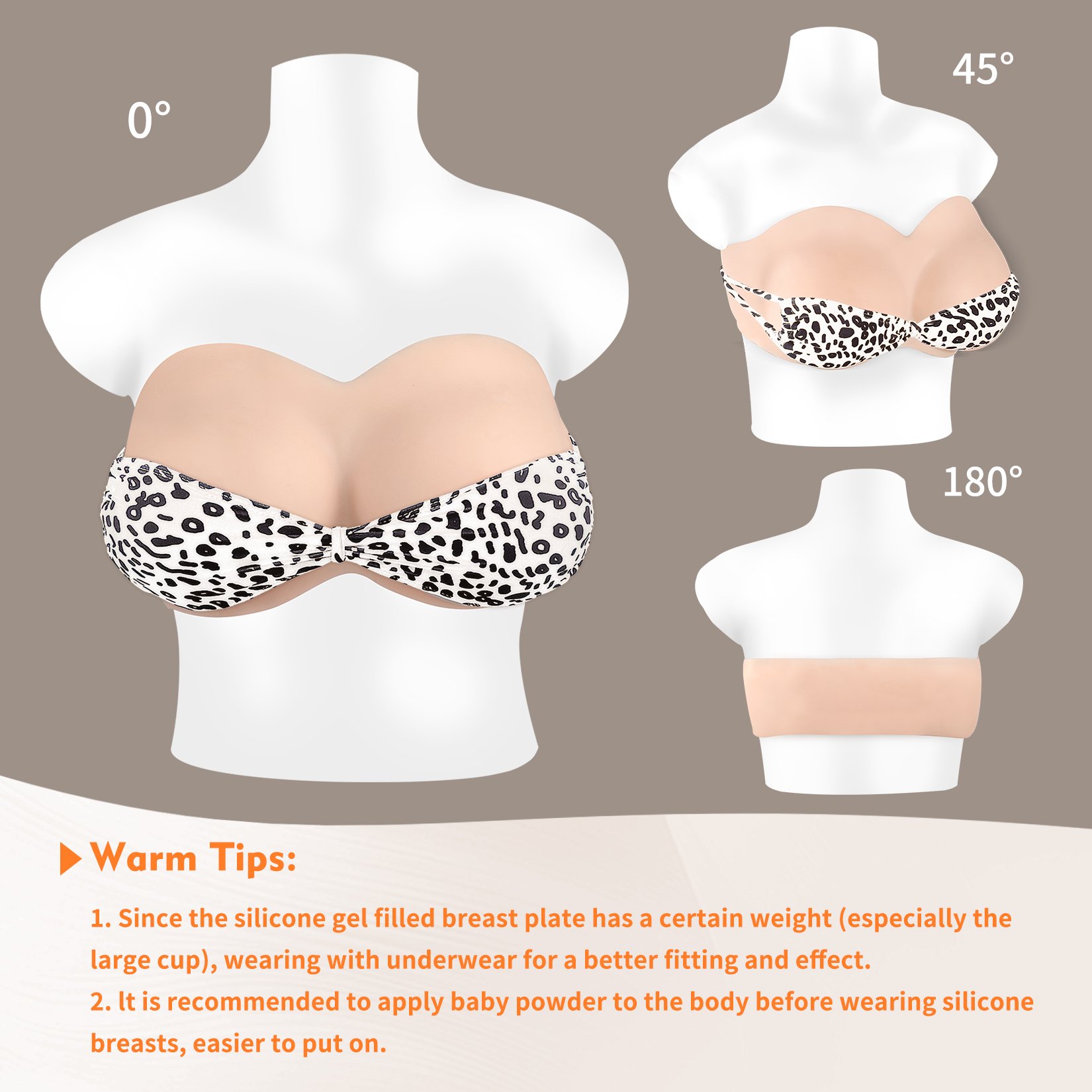 Fakebig boobs enhancer Tits realistic silicone breast bra form for Shemale Transgender crossdresser