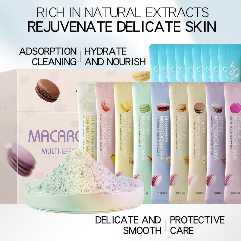 Private Label Organic Cotton Hydro Jelly Facial Mask Moisturizing Whitening Rose Petal Soft Powder Dry Neck Foot Hand Breast