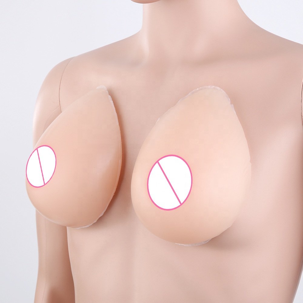 Realistic Fake Boobs Tits Crossdresser boobs Self Adhesive Silicone Breast Forms Crossdresser Shemale Transgender Drag Queen