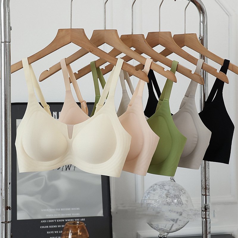 Wholesale High Quality Women Wireless Underwear All Day Wear sport fitness comfortable Push Up Seamless Bra