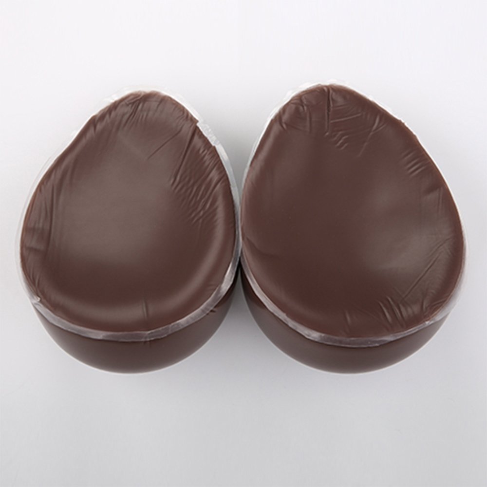 Silicone Breast Forms Self-Adhesive Artificial Boobs Breast Enhancer Crossdresser Prosthesis Mastectomy Transsexual,Black