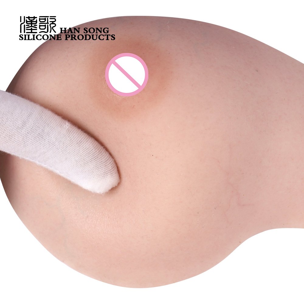 Realistic Silicone Boobs No-oil Breast Plate For Women Single Breast Cancer Surgery Mastectomy Breast Form