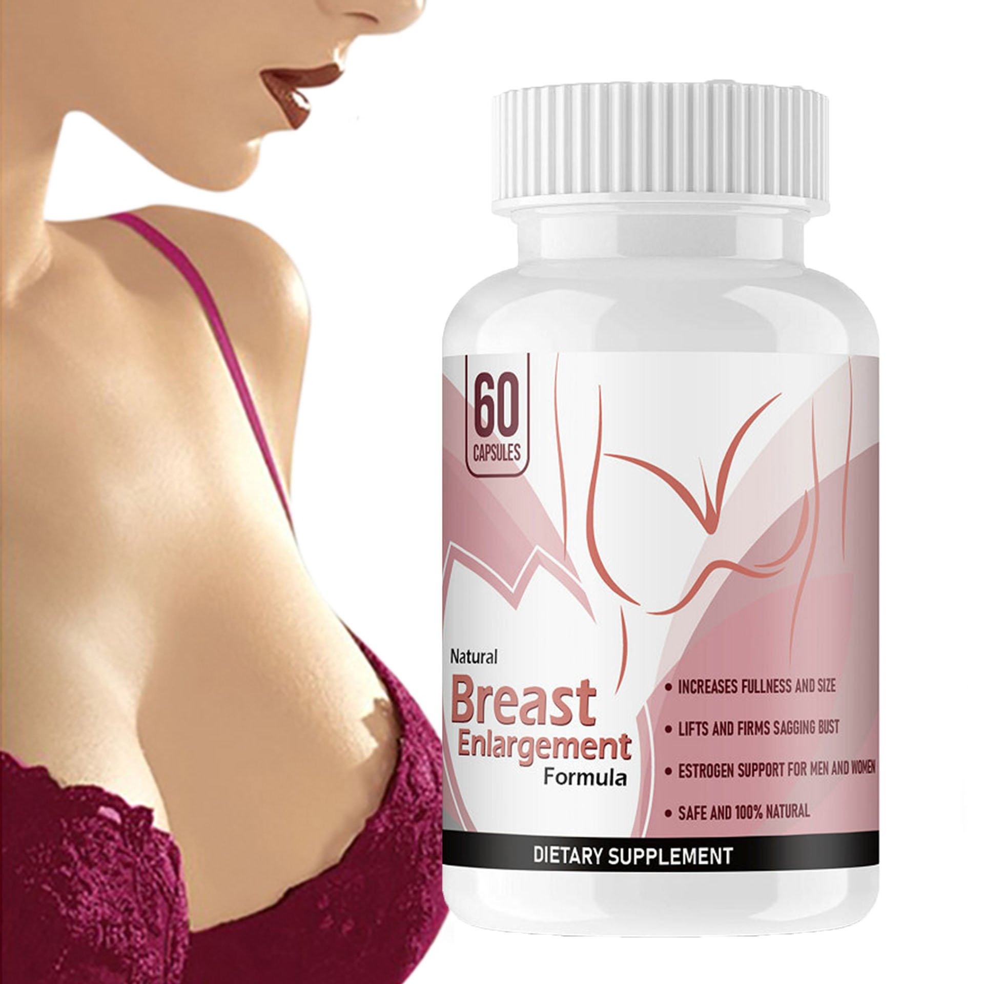 OEM Breast Enhancement Capsule A-D Boobs Enlargement Pills Breast Enlargement Capsules For Women