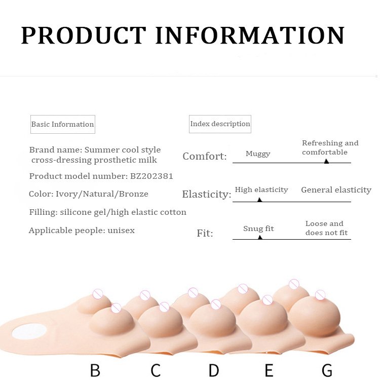 Wholesale E-Gcup Silicone False Silicon Breast Crossdress Transgenders Breats Boobs In Many Shapes And Sizes