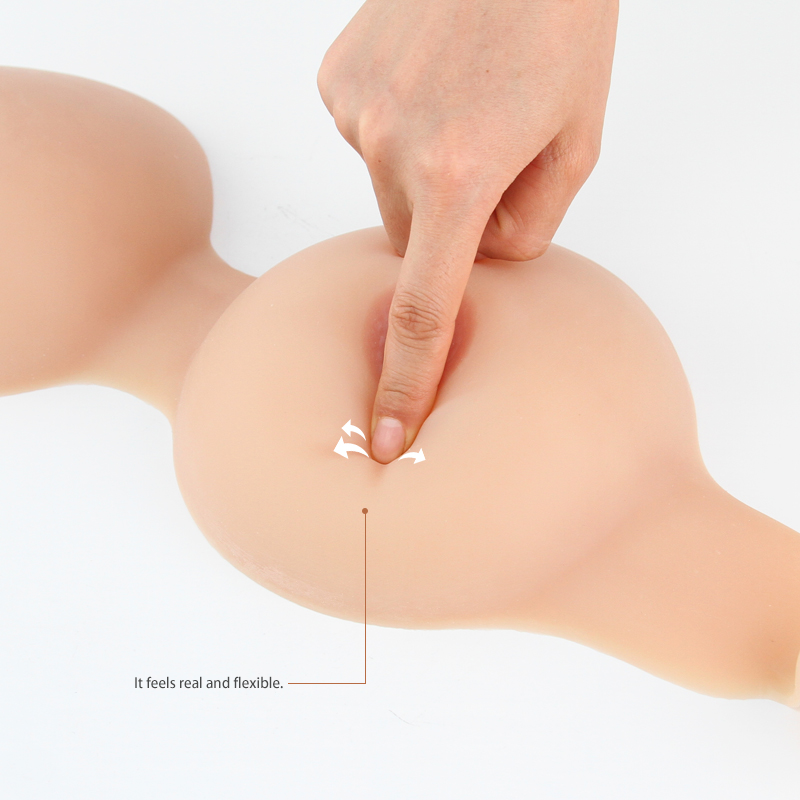 ONEFENG WPGFT Invisible Skinless Silicone Breast Forms For Small Chest Woman Soft Touch Crossdresser False Breast Comfortable