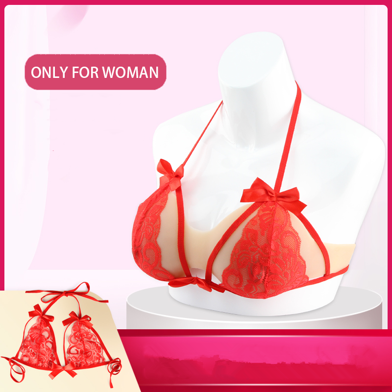 ONEFENG WPGFT Invisible Skinless Silicone Breast Forms For Small Chest Woman Soft Touch Crossdresser False Breast Comfortable