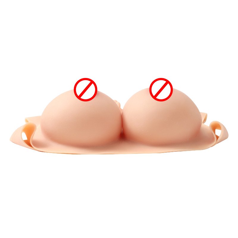 high neck Huge Fake Breast Forms Realistic Silicone B C D E G I Cup False Boobs Clothes Male To Female Costume for women