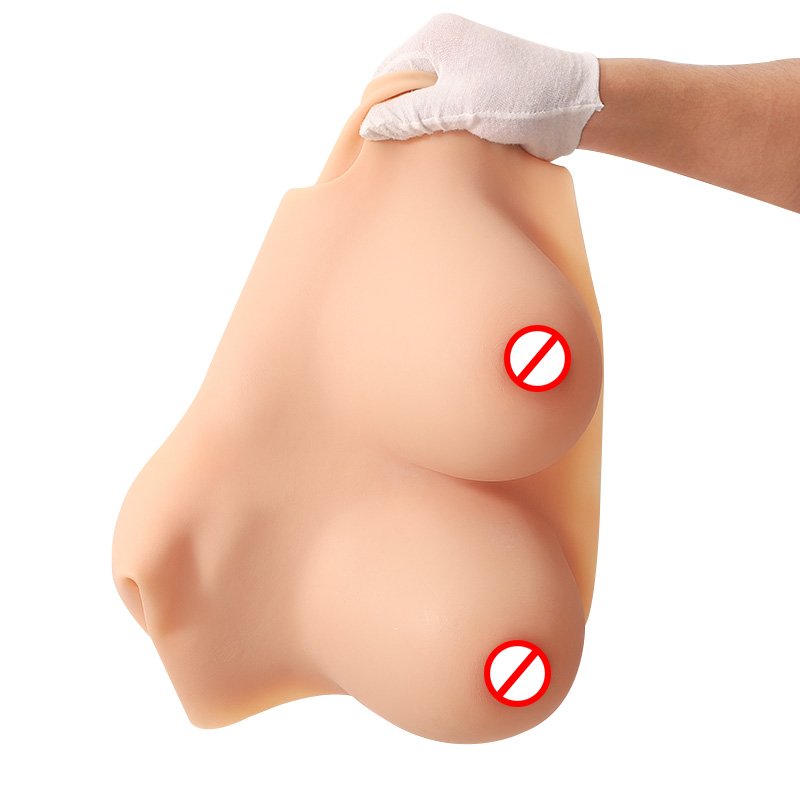 high neck Huge Fake Breast Forms Realistic Silicone B C D E G I Cup False Boobs Clothes Male To Female Costume for women