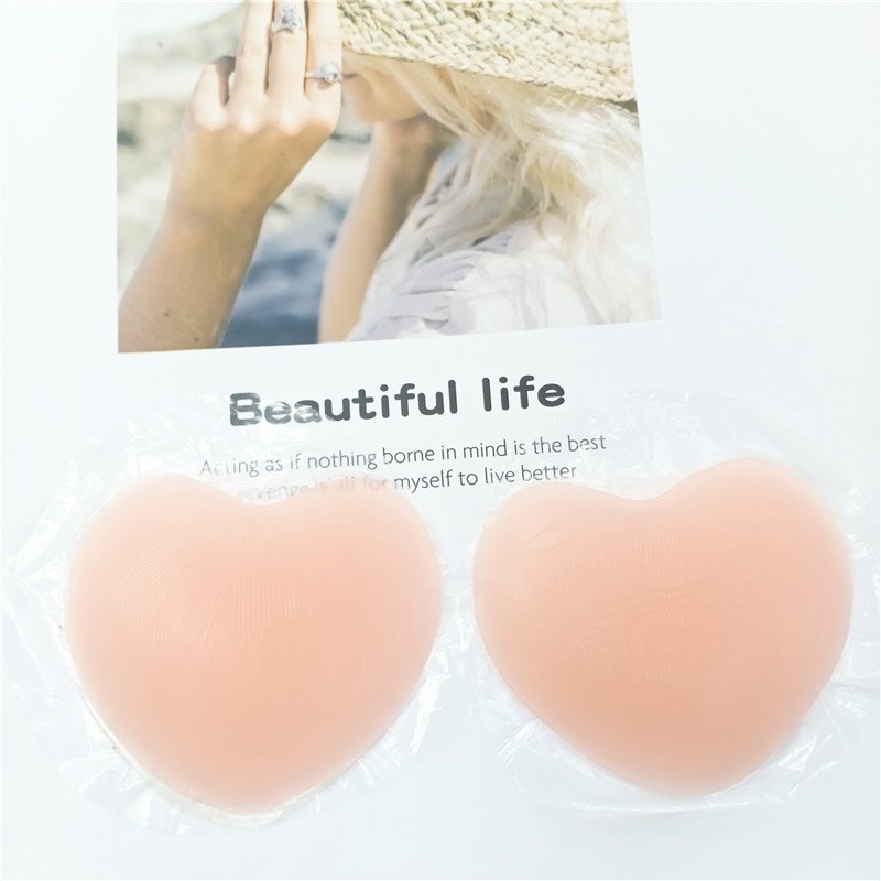 Waterproof Silicone Invisible Nipple Cover Reusable Nipple pasties Self Adhesive Nipple Covers
