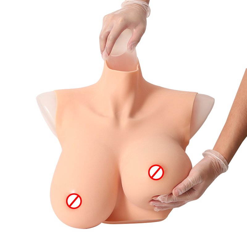 breast shape Fake Silicon Chest big cup Adult Big Tits Artificial Fake Boobs Silicone Breast Form Crossdress