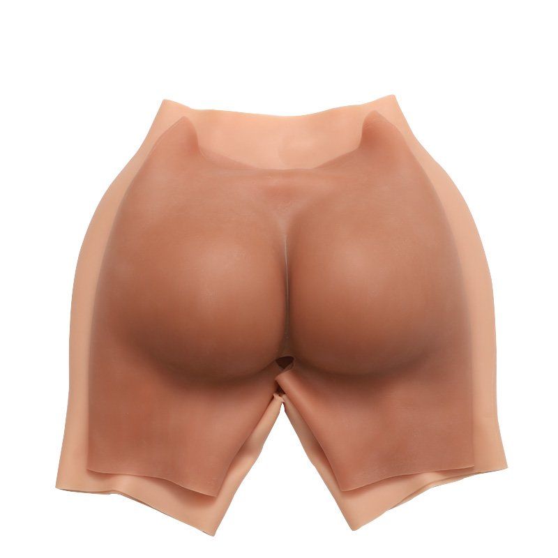 Silicone Realistic buttocks Artificial Bumbum Thickening Padded Buttock And Hips Underwear Silicone Panty Big Butt Lifter Pants