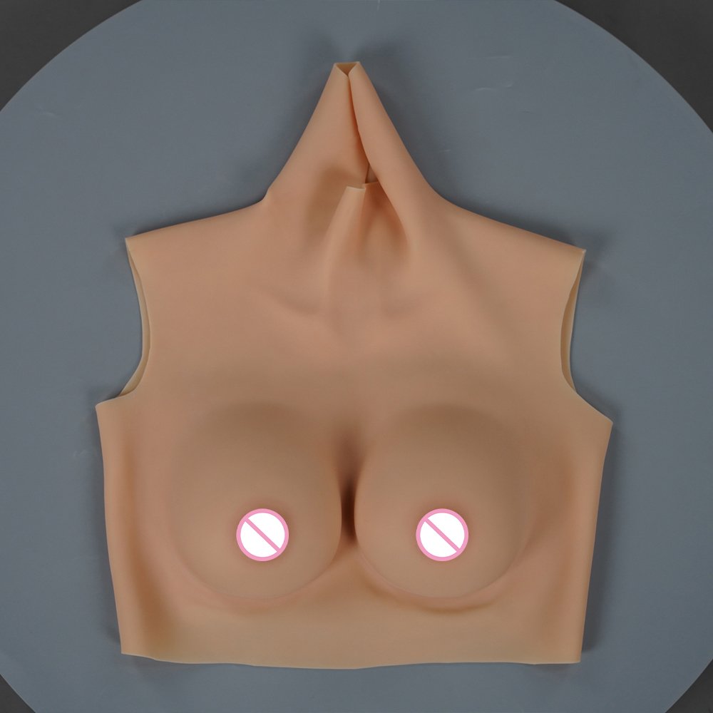 B Cup Breast forms artificial silicone breasts form Silicone filled a disguised boobs queen female