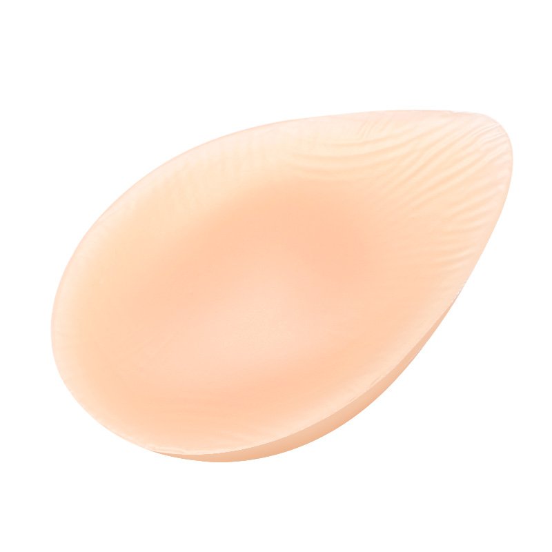 Waterdrop Silicone Breast form Chest Realistic Artificial Fake Boobs Silicone Breast Plate For Breast Cancer Simulation
