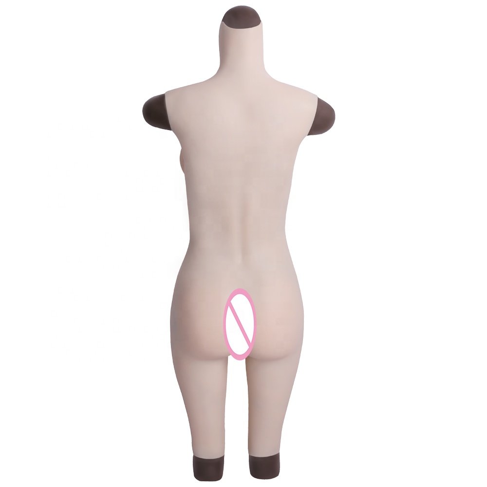 Source FactoryNew Memory silicone material body with big G cup breast forms silicone bodysuit