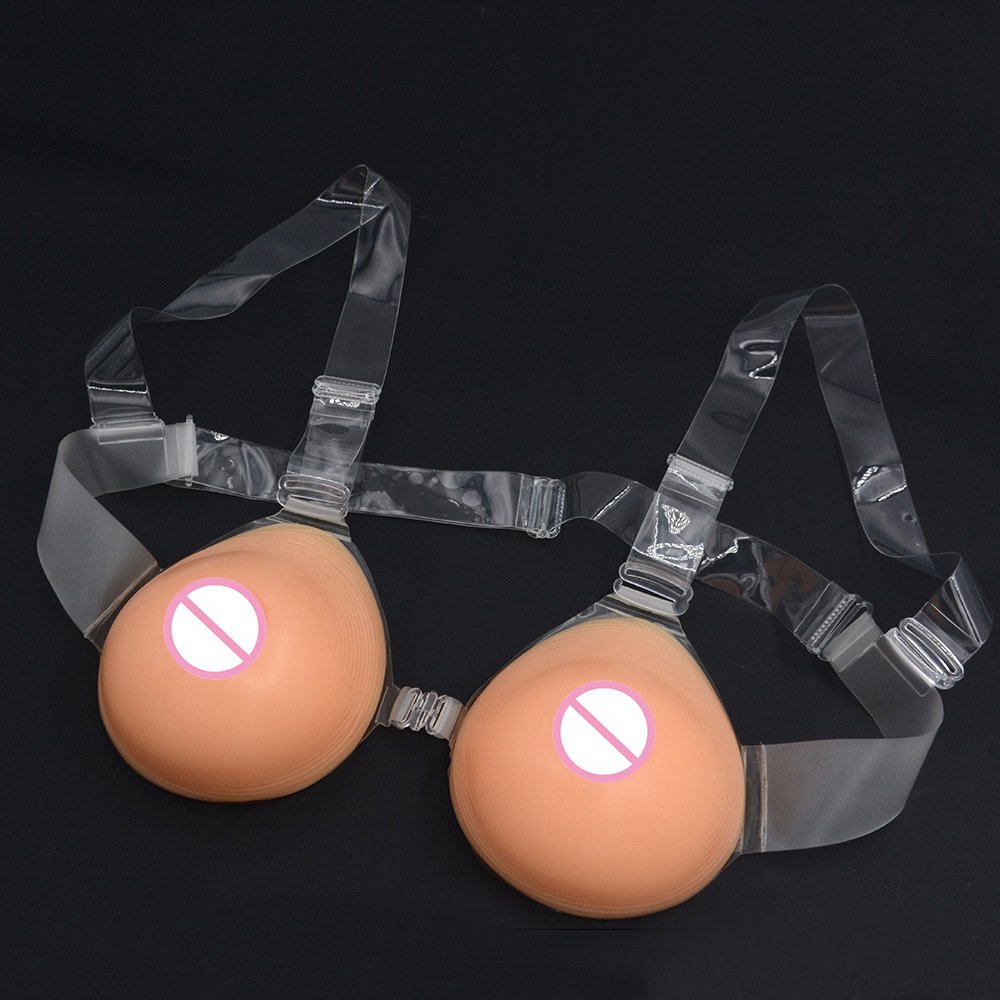 High Quality Realistic Silicon Boobs Breast Prosthesis Self Adhesive Forms Artificial