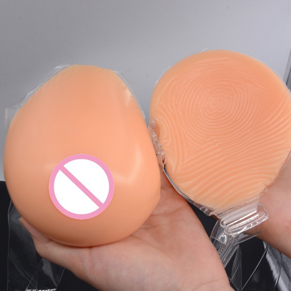 High Quality Realistic Silicon Boobs Breast Prosthesis Self Adhesive Forms Artificial