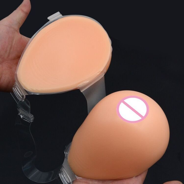 High Quality Realistic Silicon Boobs Breast Prosthesis Self Adhesive Forms Artificial